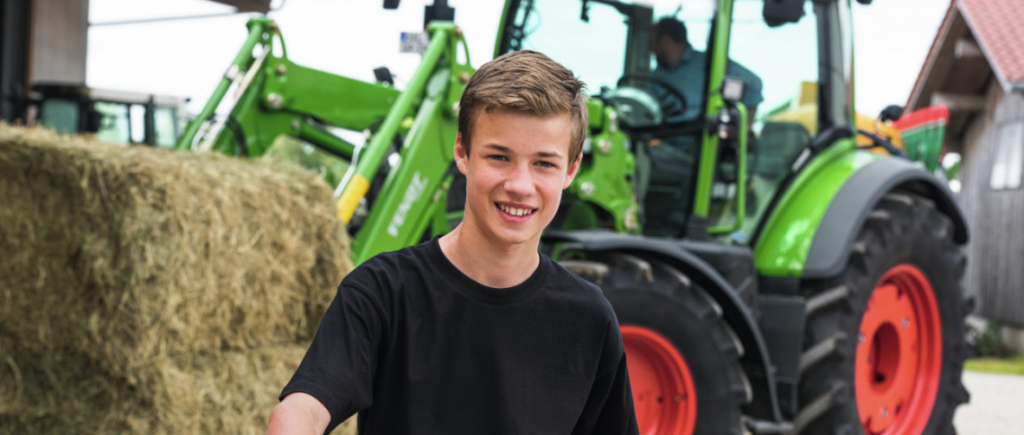 groot met jongen